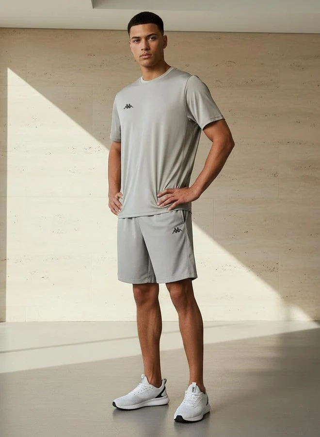 كابا Kappa Men Logo Print Dual Shorts